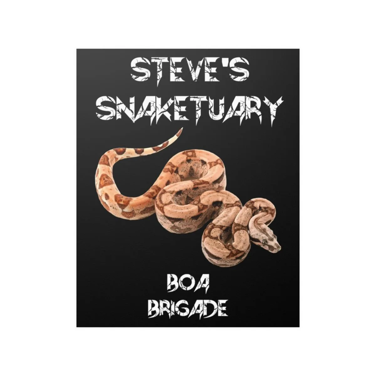Steve's Snaketuary - Boa Brigade Posters