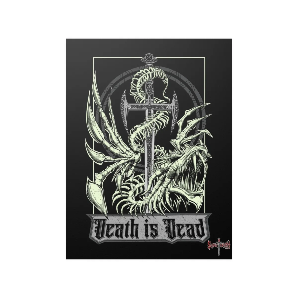 Sanctuary International - Death is Dead Satin Posters (210gsm)
