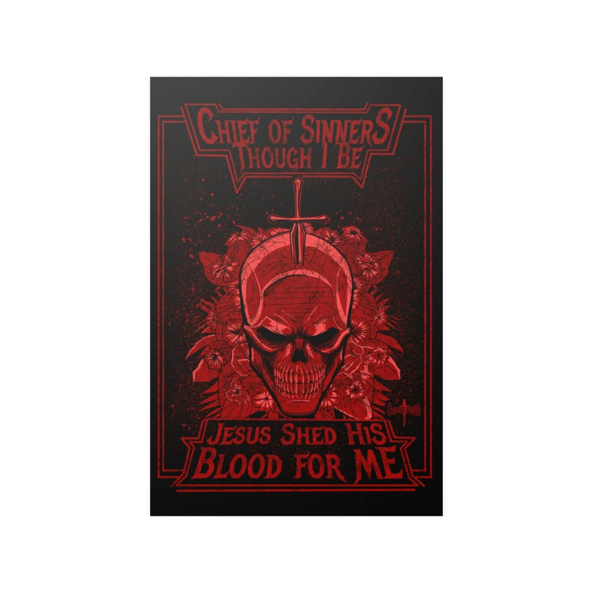 Sanctuary International - Chief Of Sinners Satin Posters (210gsm)
