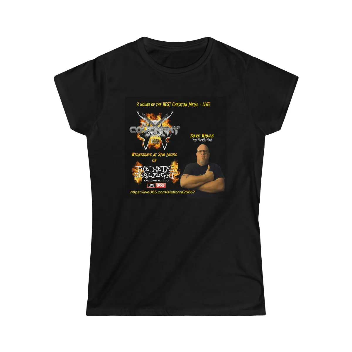 CMS Radio Women's Tshirt (2-Sided)