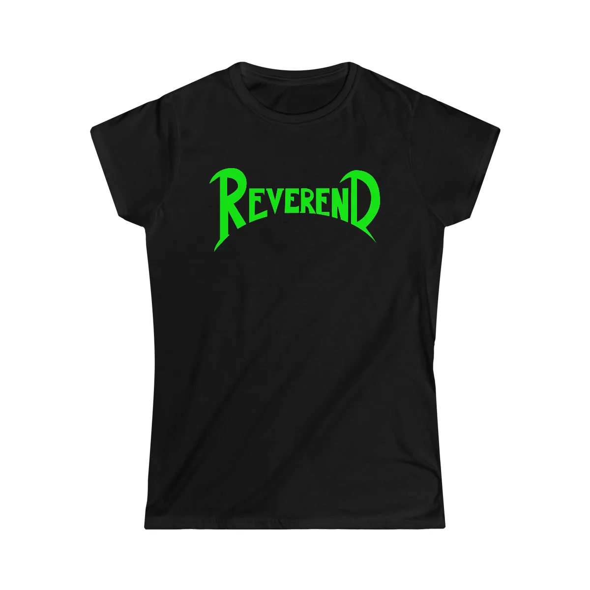 Reverend Green Logo Women's Short Sleeve Tshirt