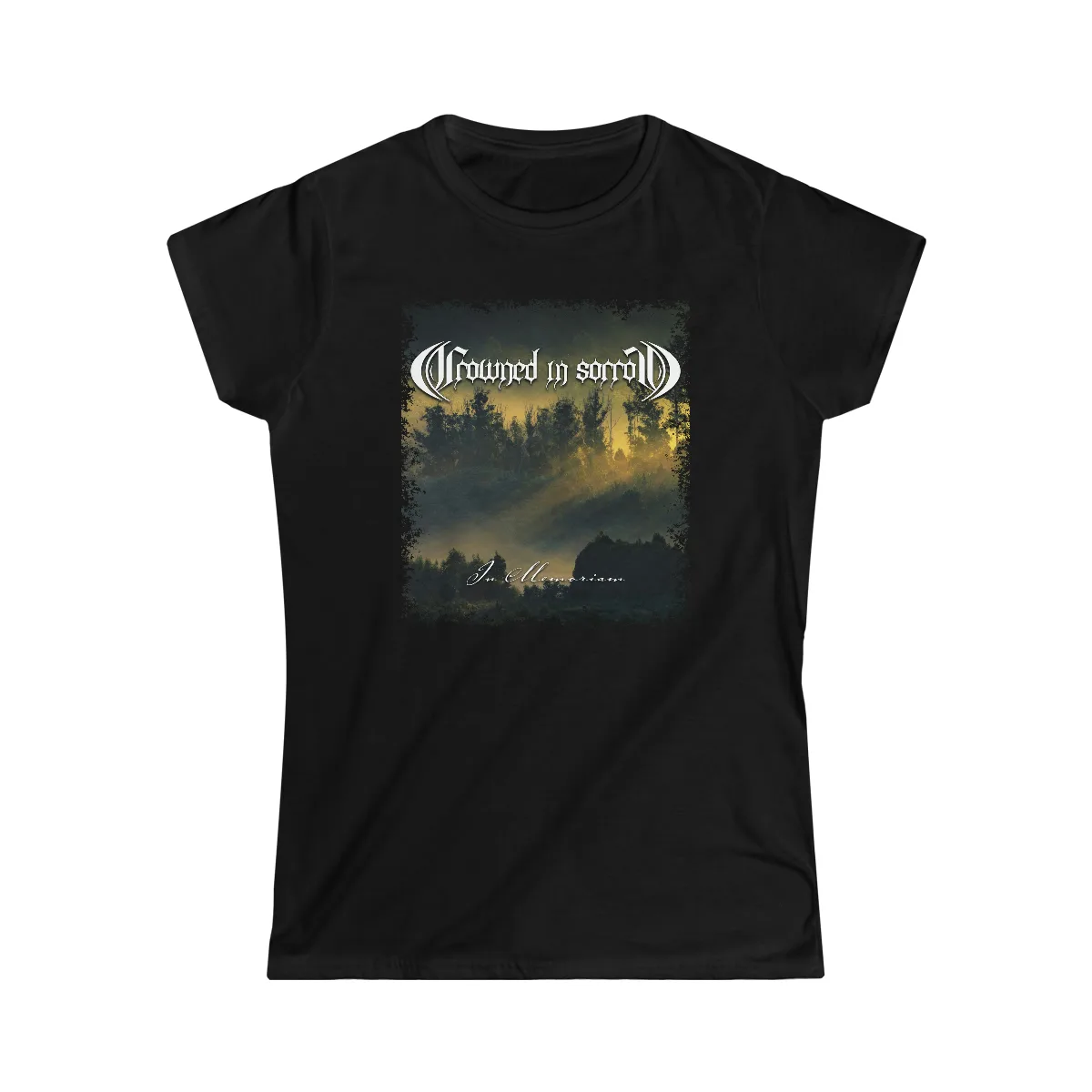 Crowned In Sorrow - In Memoriam Women's Short Sleeve Tshirt