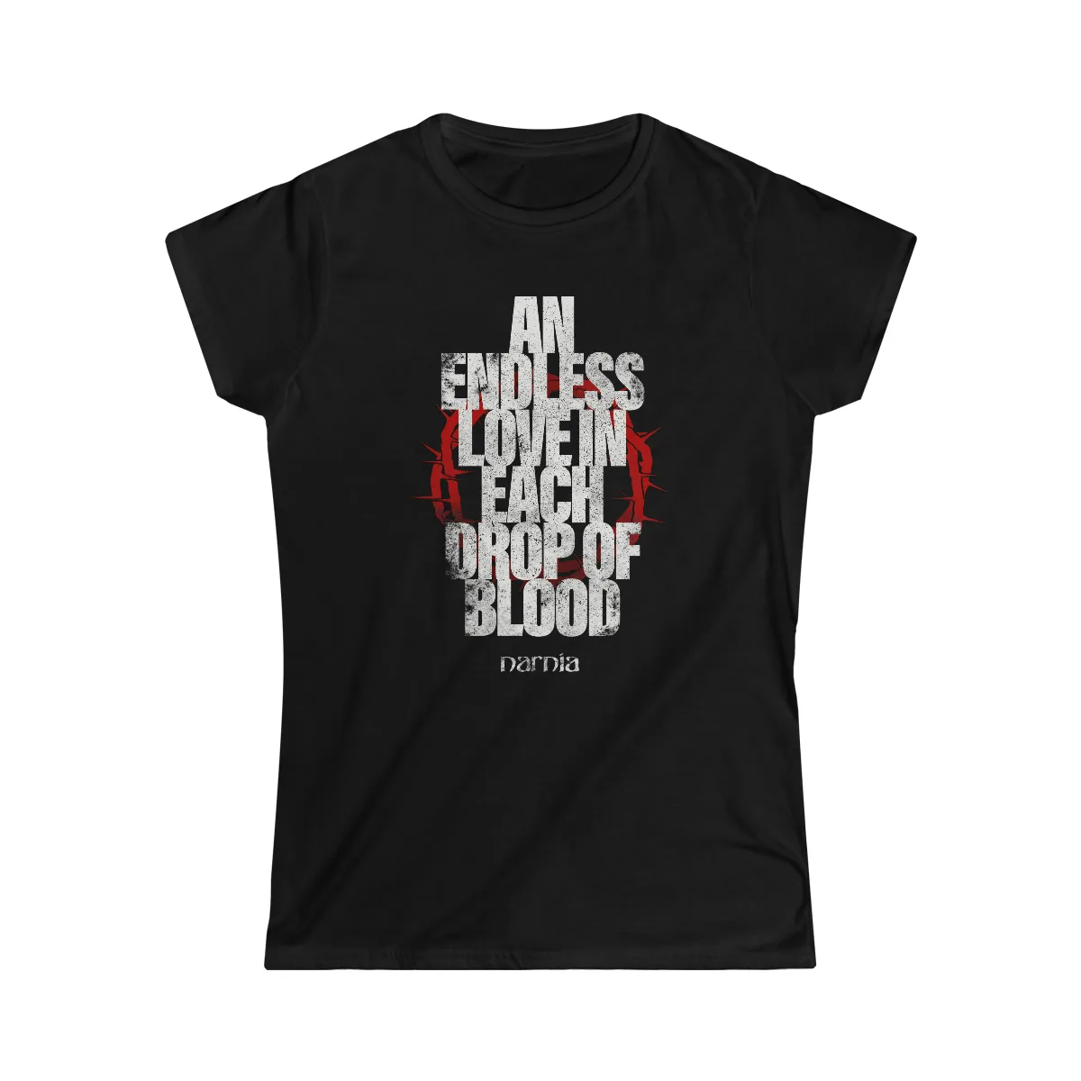 Narnia - An Endless Love In Each Drop Of Blood Women's Short Sleeve Tshirt