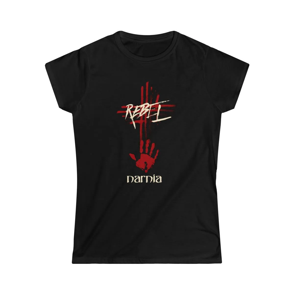 Narnia - Rebel Cross Women's Short Sleeve Tshirt