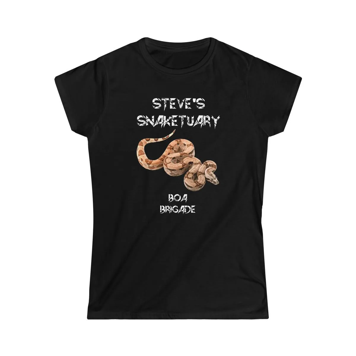 Steve's Snaketuary - Boa Brigade Women's Short Sleeve Tshirt