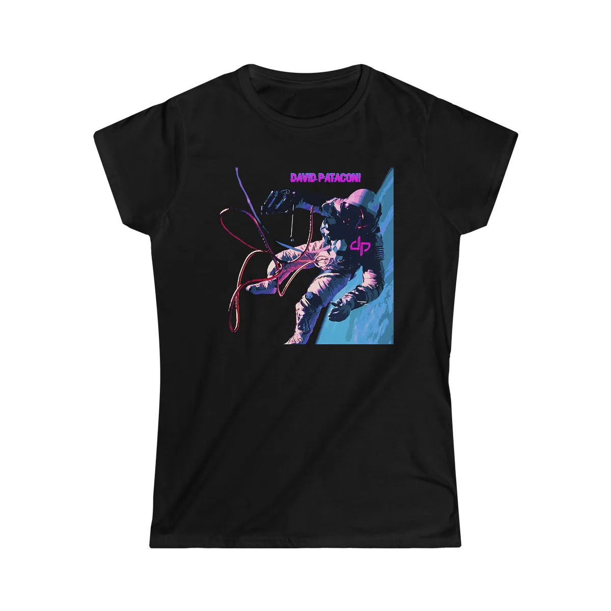 David Pataconi Space Man Women's Tshirt