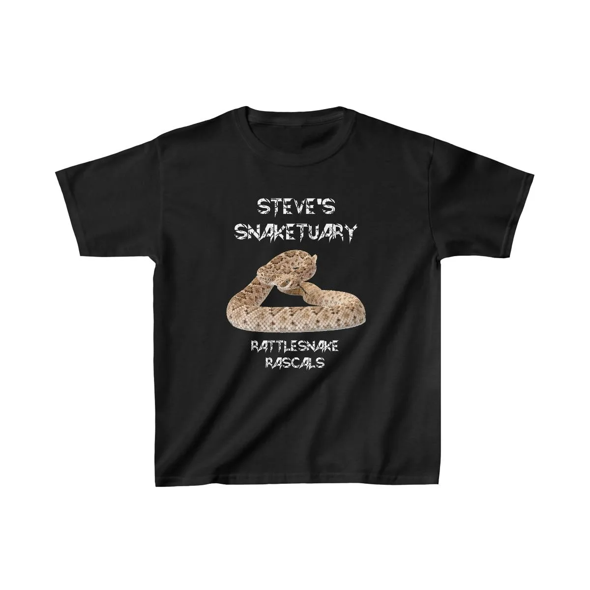 Steve's Snaketuary - Rattlesnake Rascals Children's Short Sleeve Tshirt