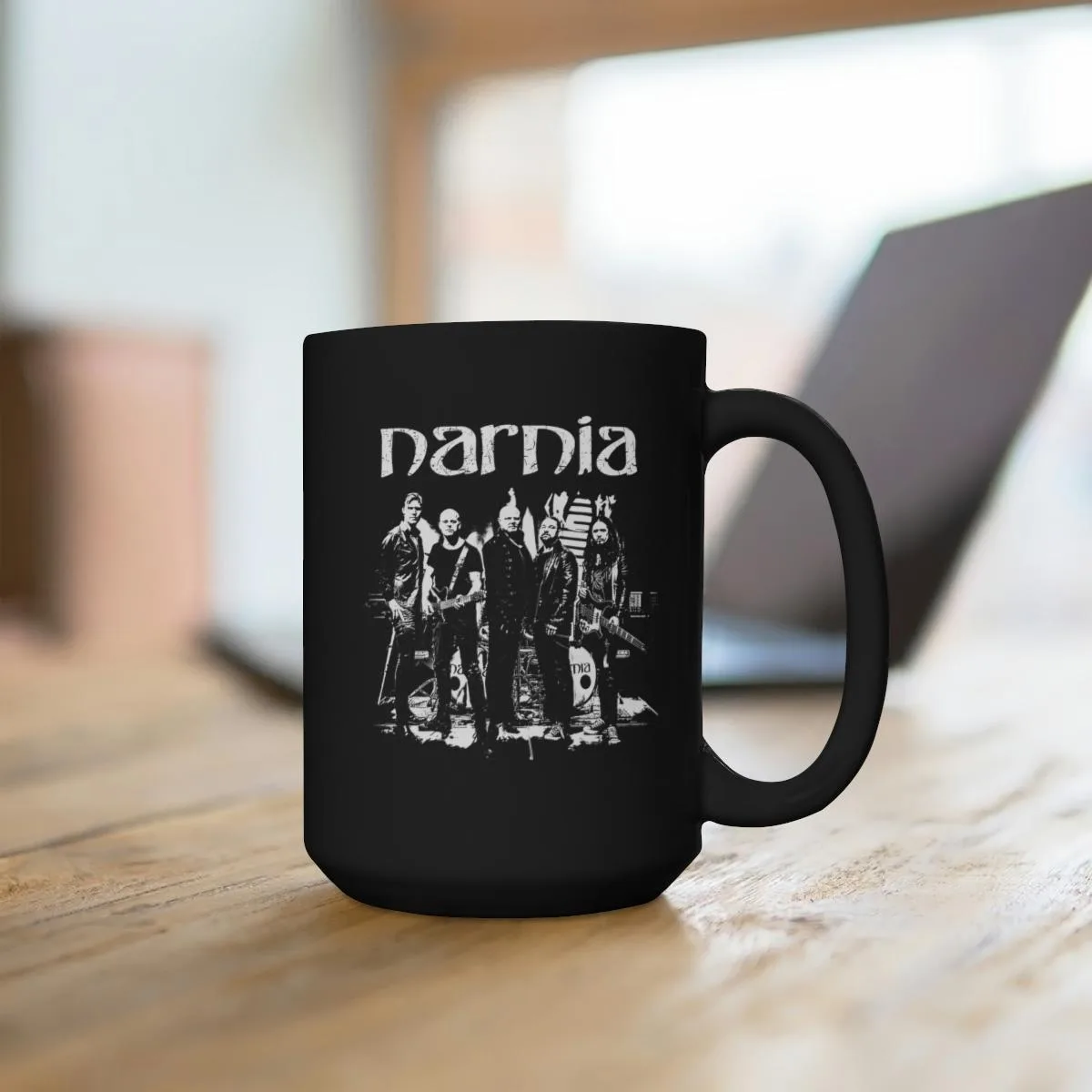 Narnia Vintage 15oz Black Mug