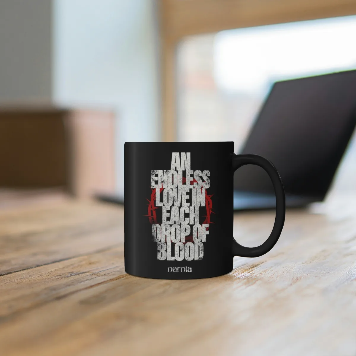 Narnia - An Endless Love In Each Drop Of Blood 11oz Black mug