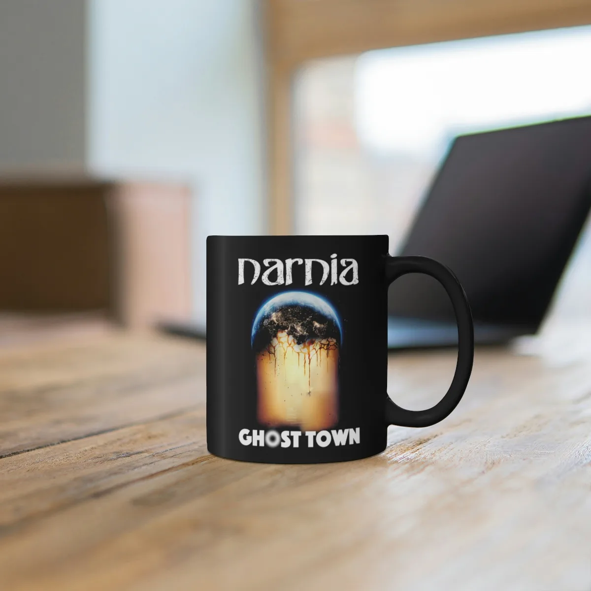 Narnia - Ghost Town 11oz Black mug