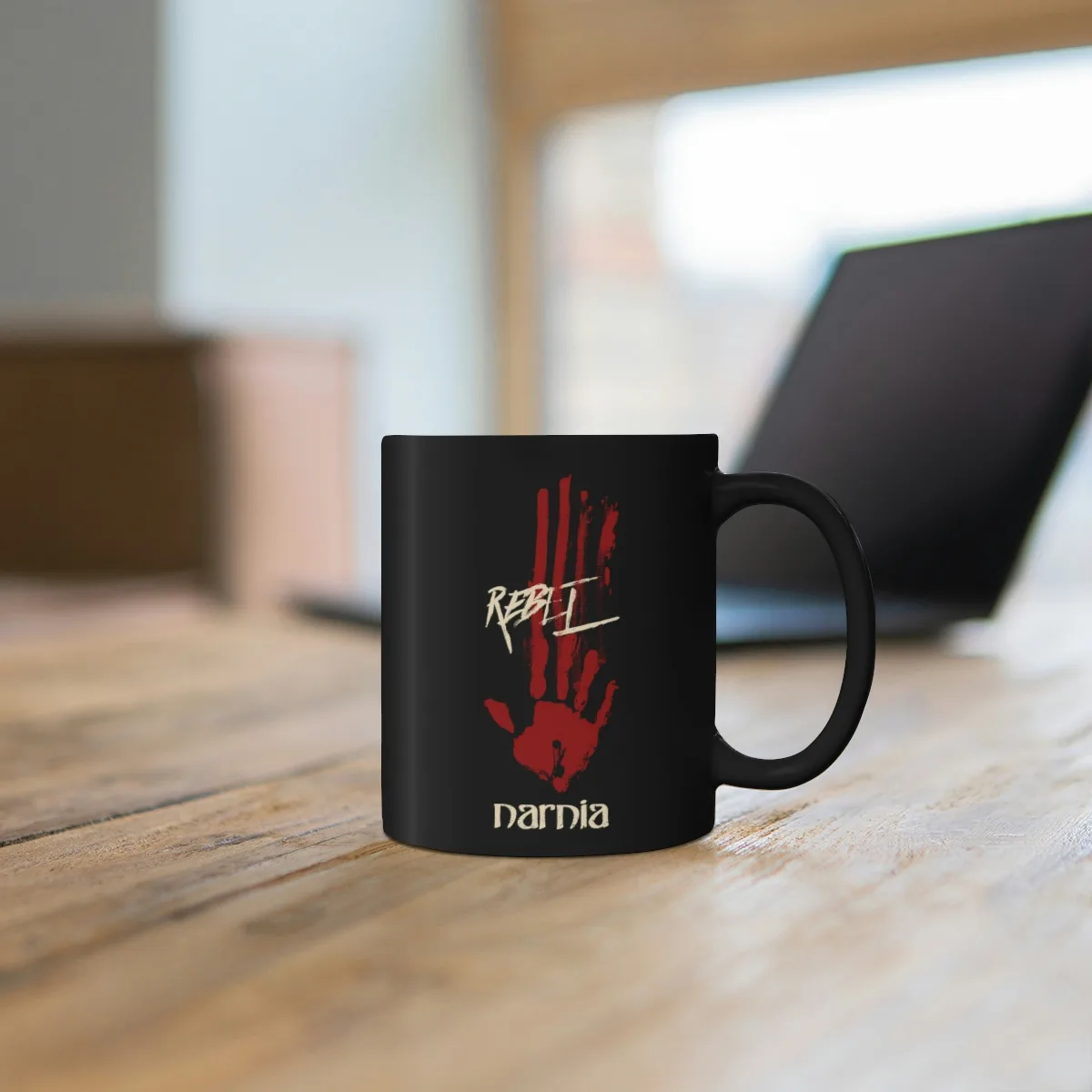 Narnia - Rebel 11oz Black mug