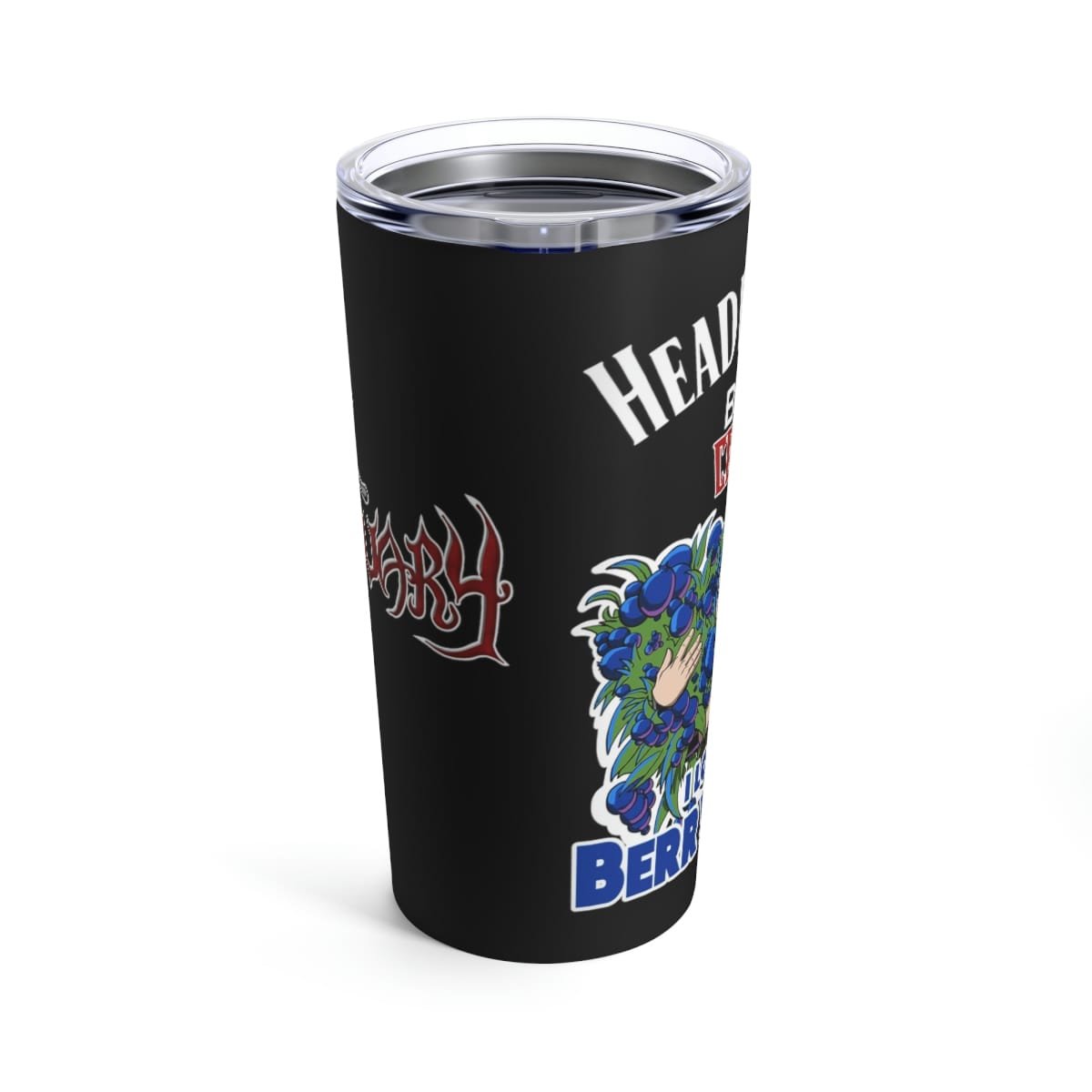 Headbanger's Brew - I Love You Berry Much 20oz Stainless Steel Tumbler - Image 3