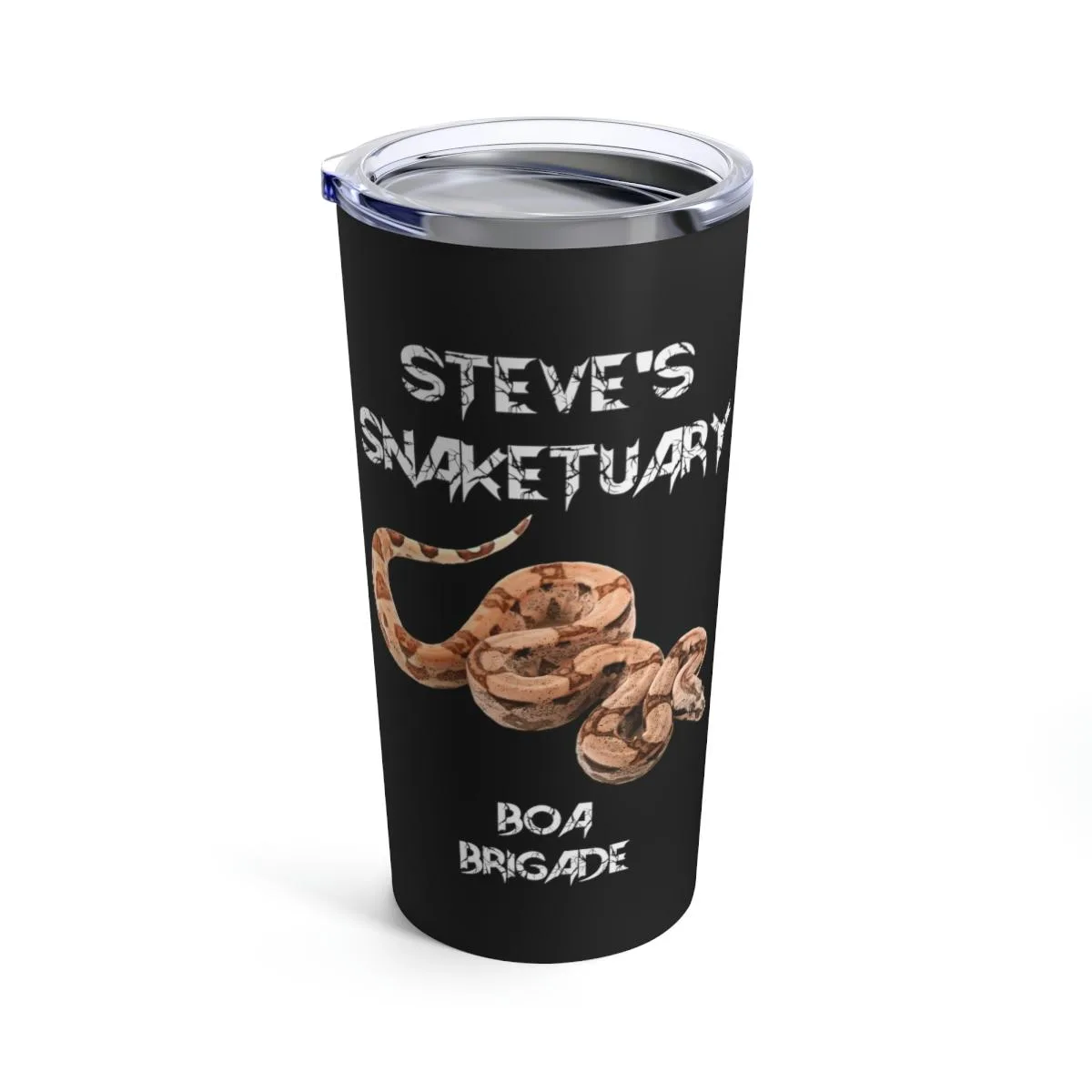 Steve's Snaketuary - Boa Brigade 20oz Stainless Steel Tumbler