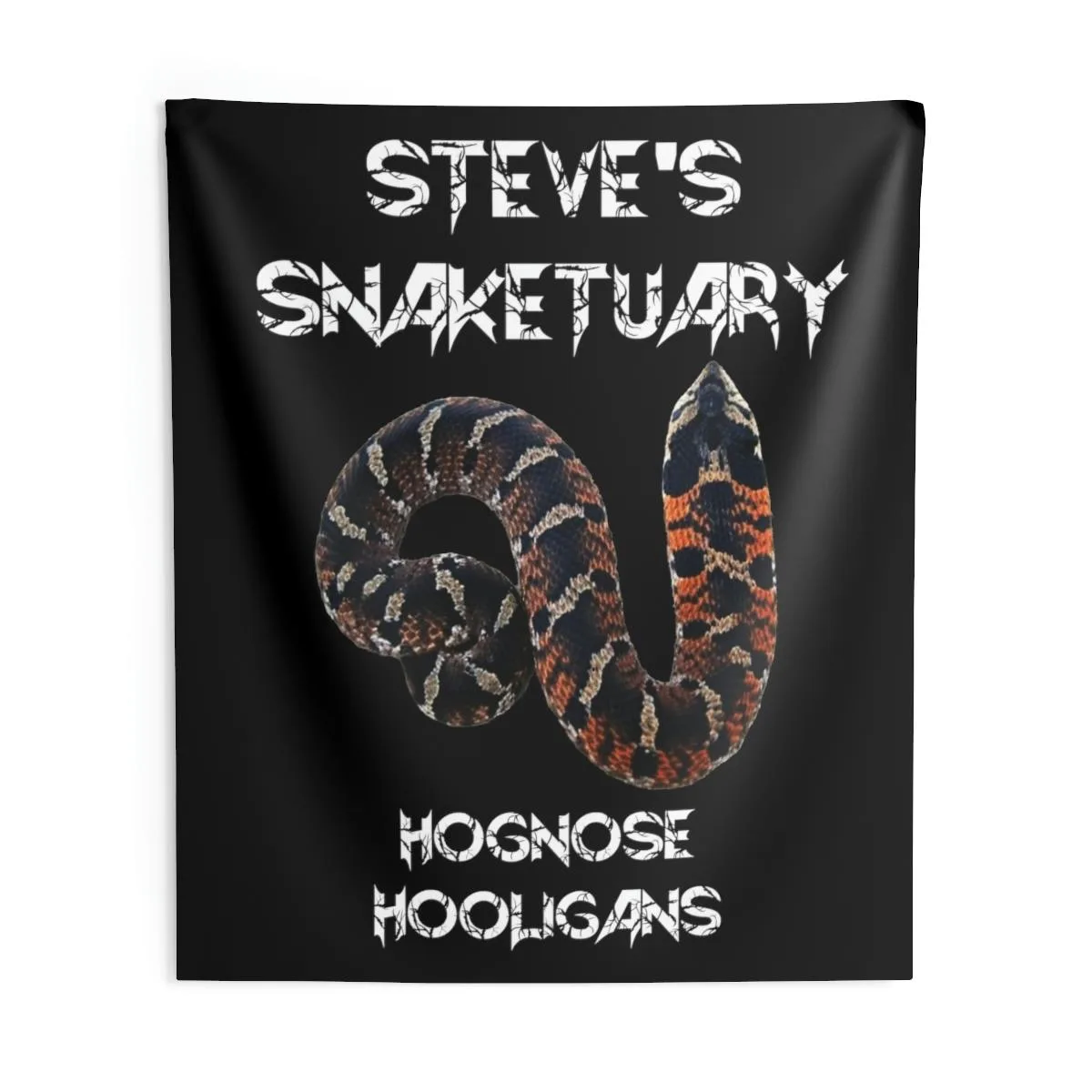 Steve's Snaketuary - Hognose Hooligans Indoor Wall Tapestries