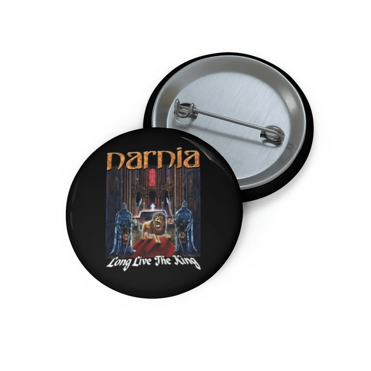 Narnia - Long Live The King Pin Buttons