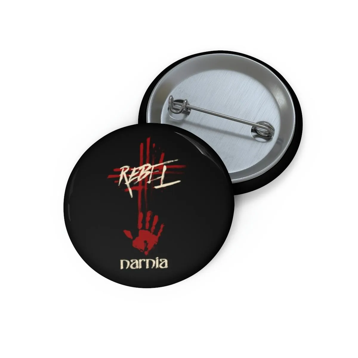 Narnia - Rebel Cross Pin Buttons