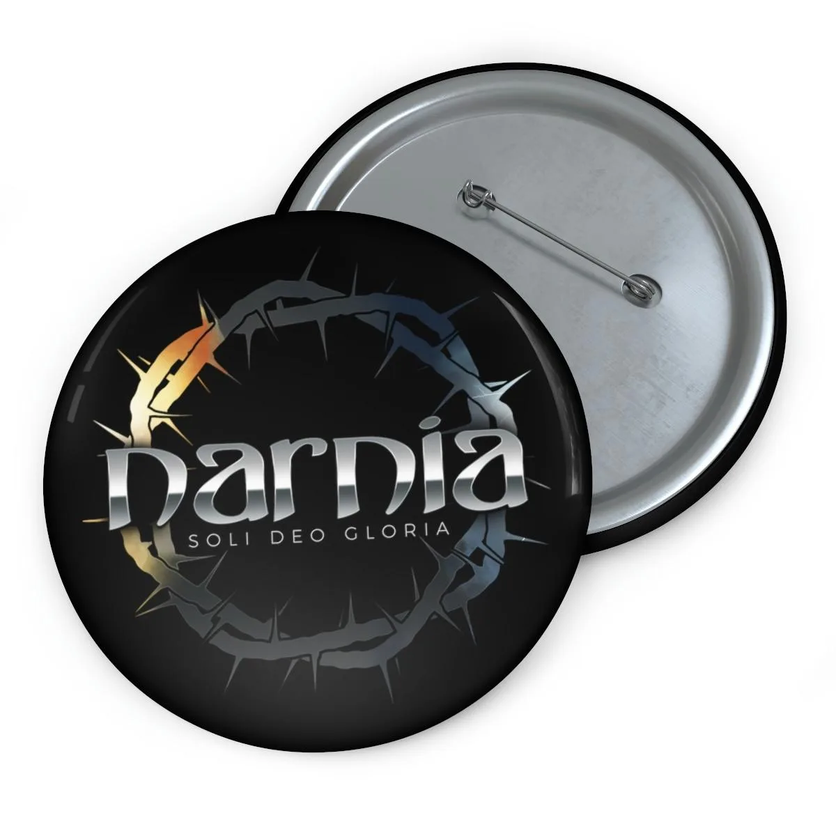 Narnia - Soli Deo Gloria Pin Buttons