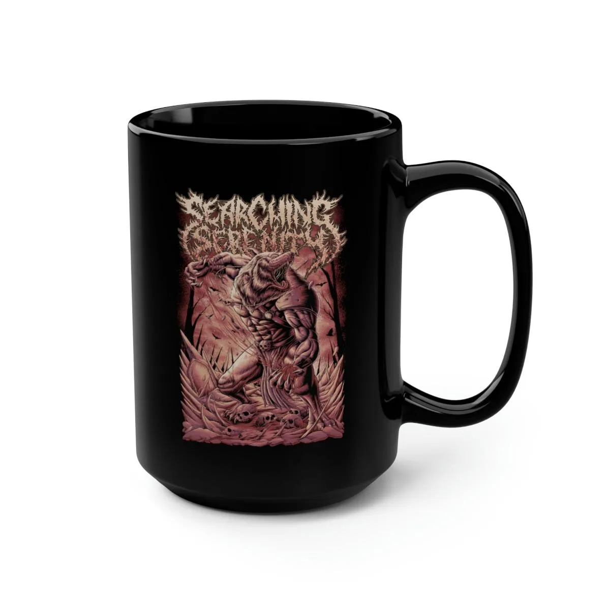 Searching Serenity - Unleashed the Beast 15oz Black Mug