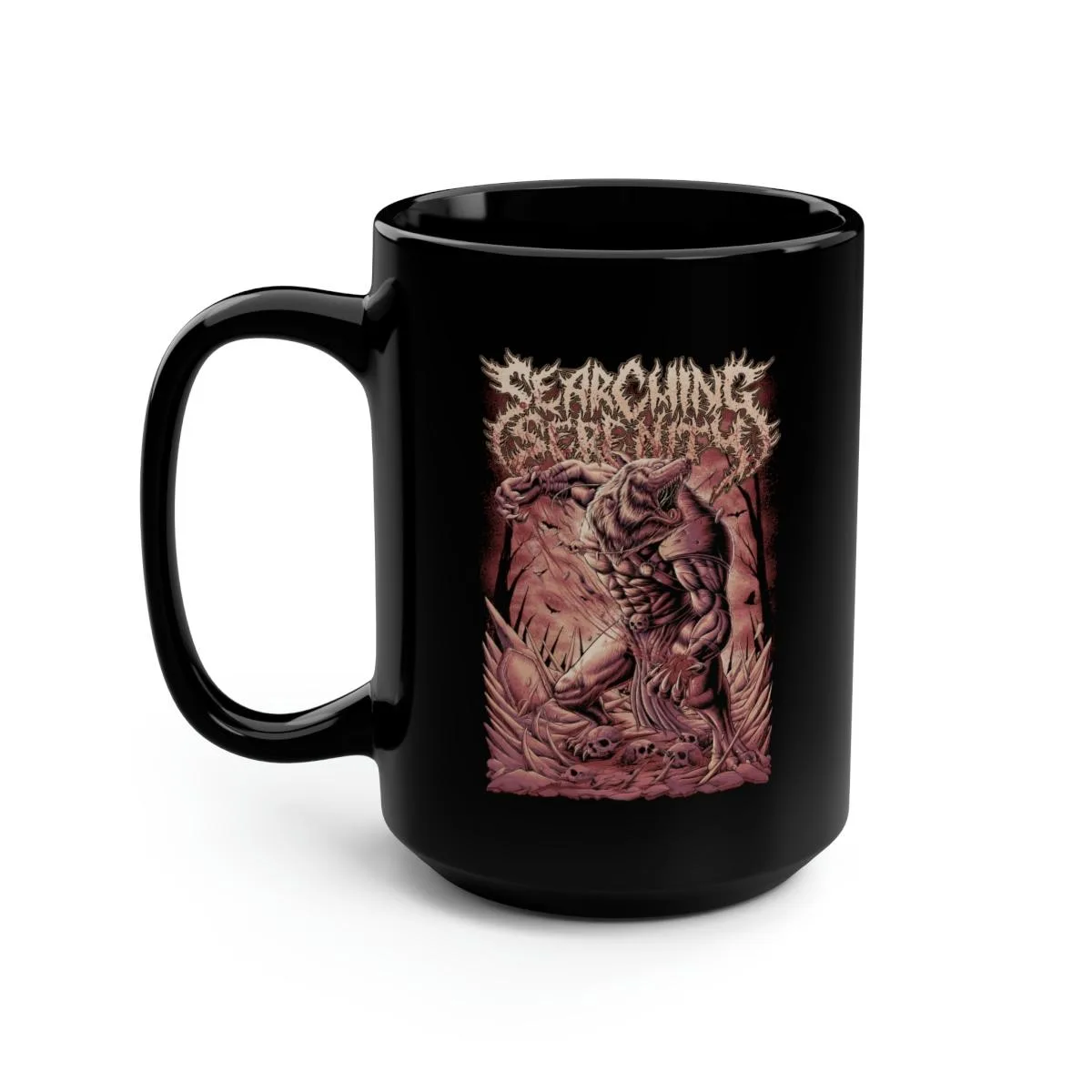 Searching Serenity - Unleashed the Beast 15oz Black Mug - Image 4