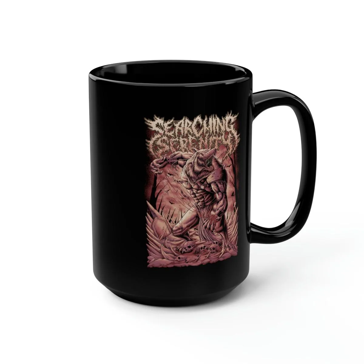 Searching Serenity - Unleashed the Beast 15oz Black Mug - Image 5