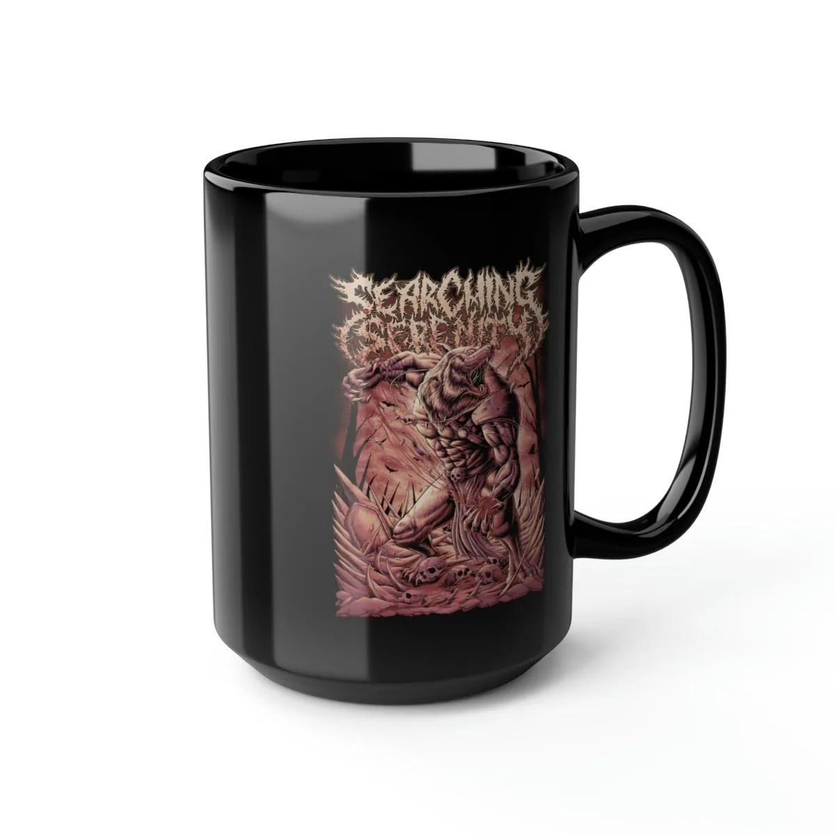 Searching Serenity - Unleashed the Beast 15oz Black Mug - Image 6