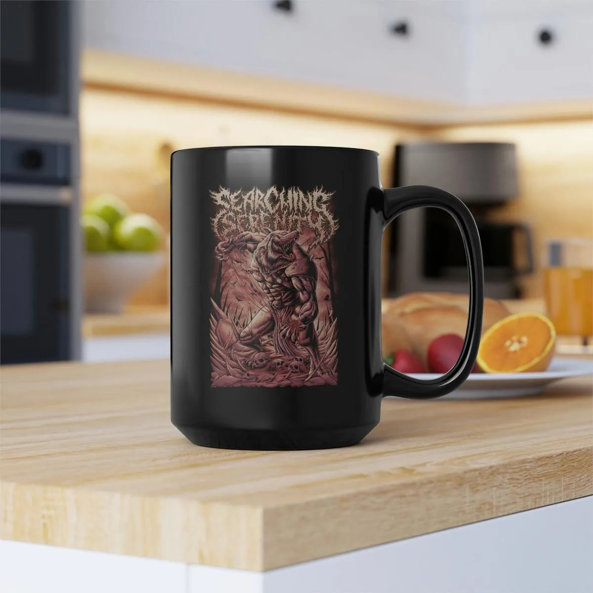 Searching Serenity - Unleashed the Beast 15oz Black Mug - Image 7