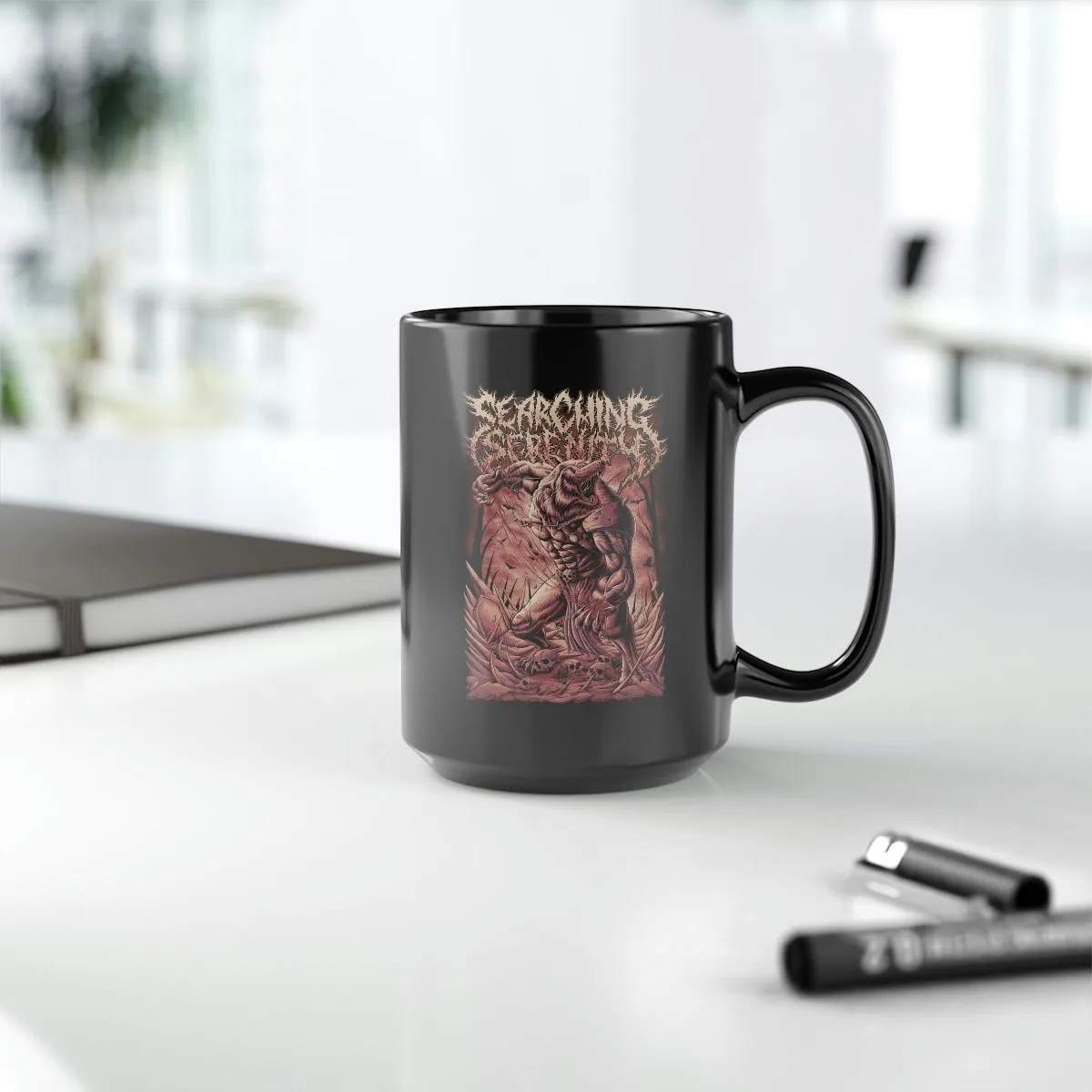 Searching Serenity - Unleashed the Beast 15oz Black Mug - Image 9