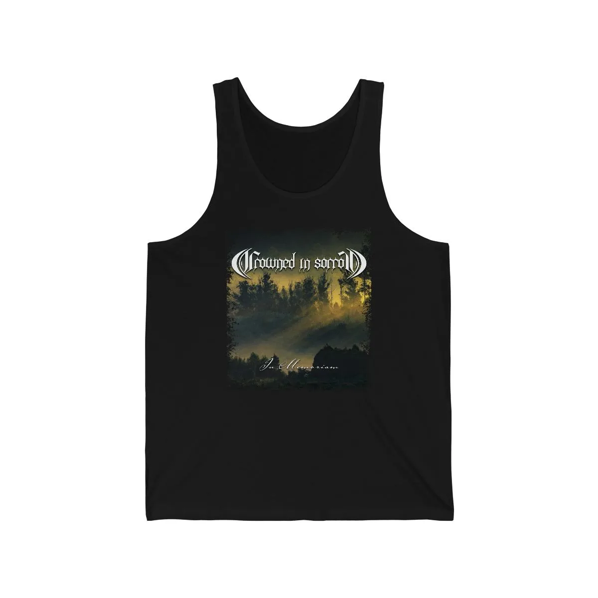 Crowned in Sorrow - In Memoriam Unisex Jersey Tank Top