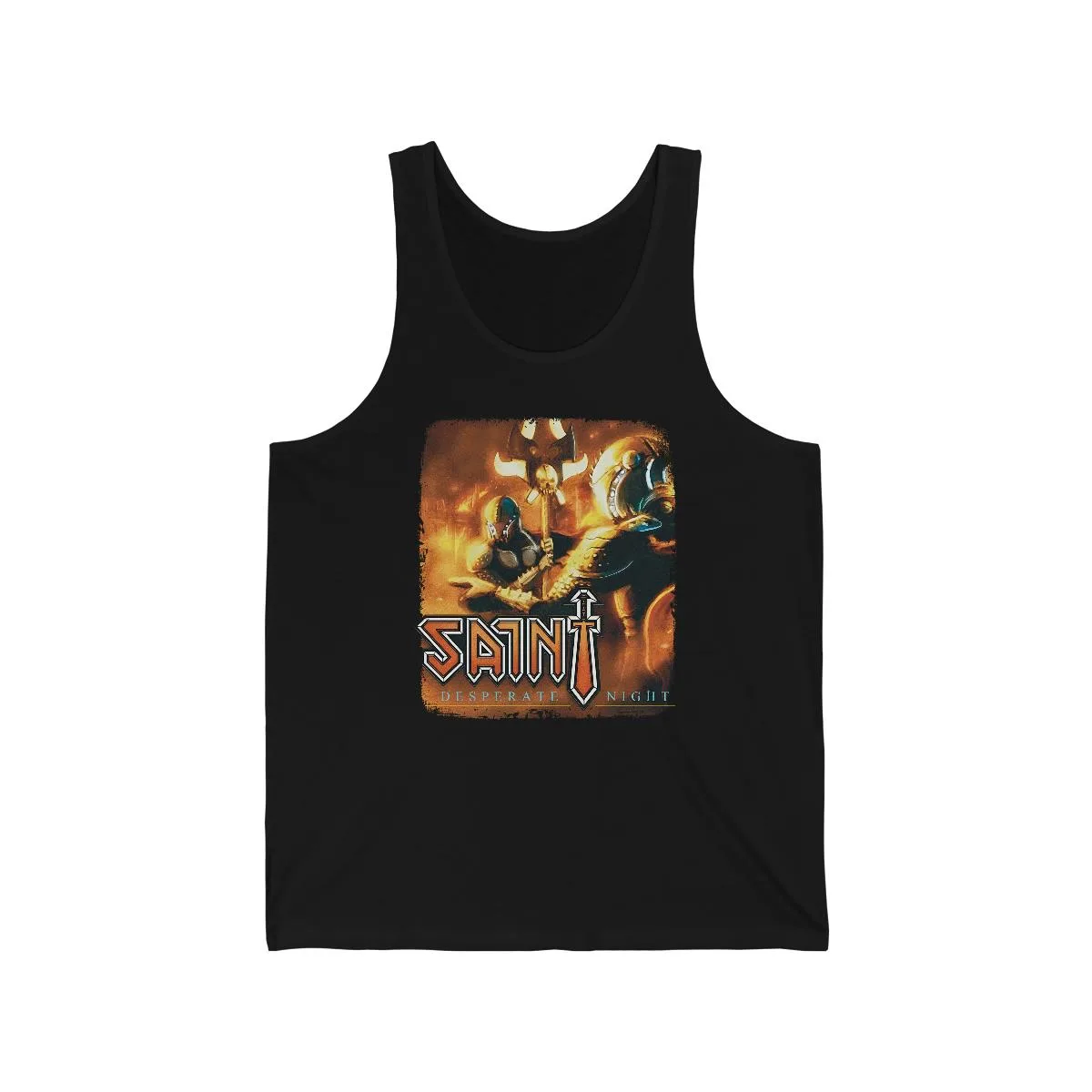Saint - Desperate Night Unisex Jersey Tank