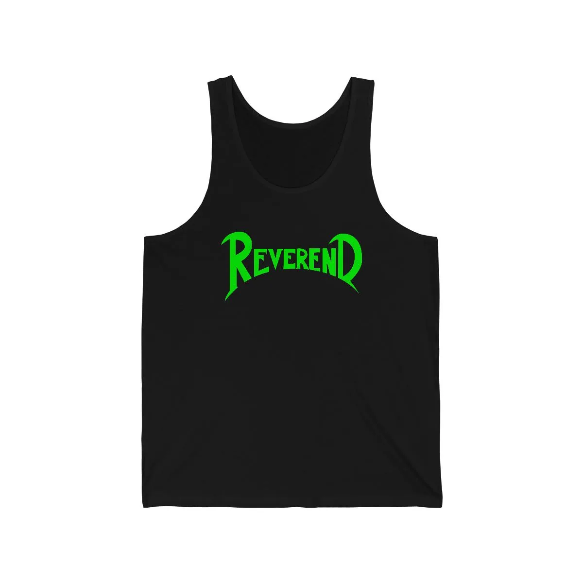 Reverend Green Logo Unisex Jersey Tank Top