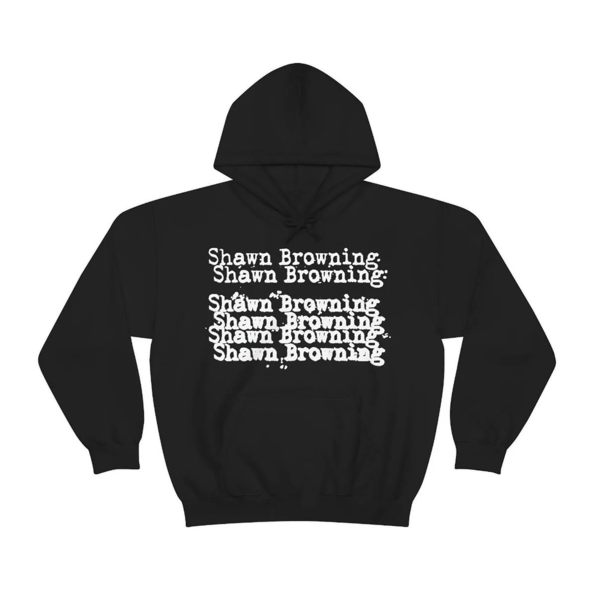 Shawn Browning Cheap Logo Pullover Hooded Sweatshirt
