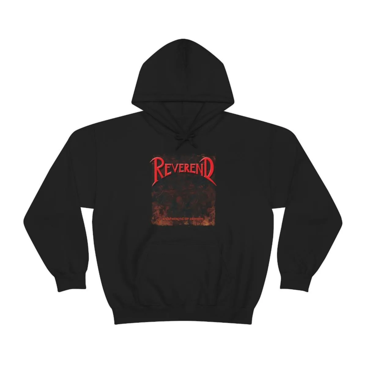 Reverend - A Gathering Of Demons New Cover Pullover Hooded Sweatshirt