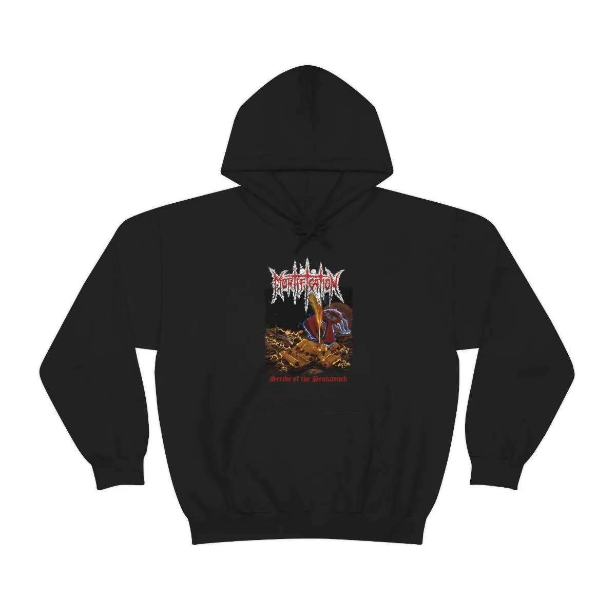 Mortification - Scribe Of The Pentateuch Pullover Hooded Sweatshirt