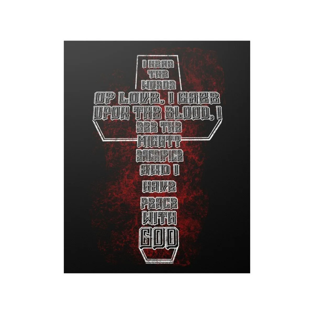 Sanctuary International - I Hear The Words Of Love Posters