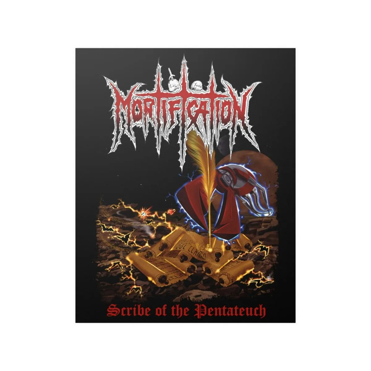 Mortification - Scribe Of The Pentateuch Posters