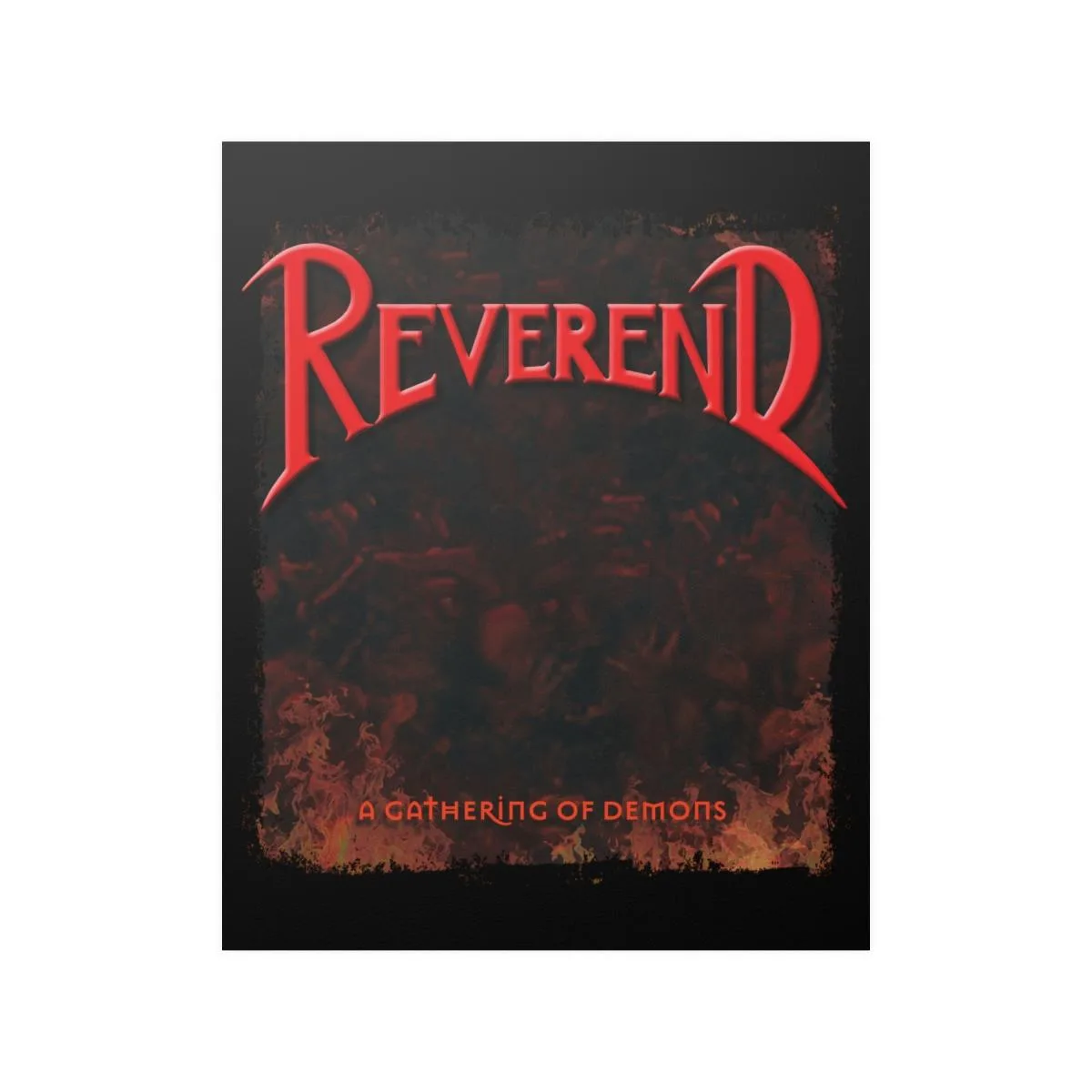 Reverend - A Gathering Of Demons New Cover Posters