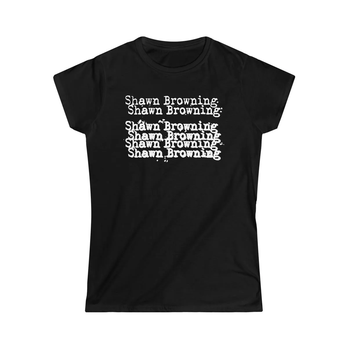 Shawn Browning Cheap Logo Women's Short Sleeve Tshirt