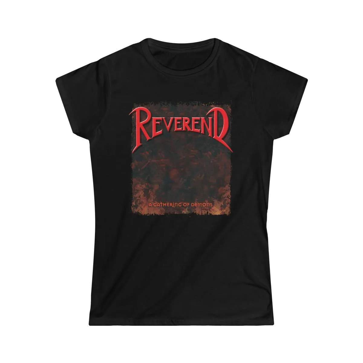 Reverend - A Gathering Of Demons New Cover Women's Short Sleeve Tshirt