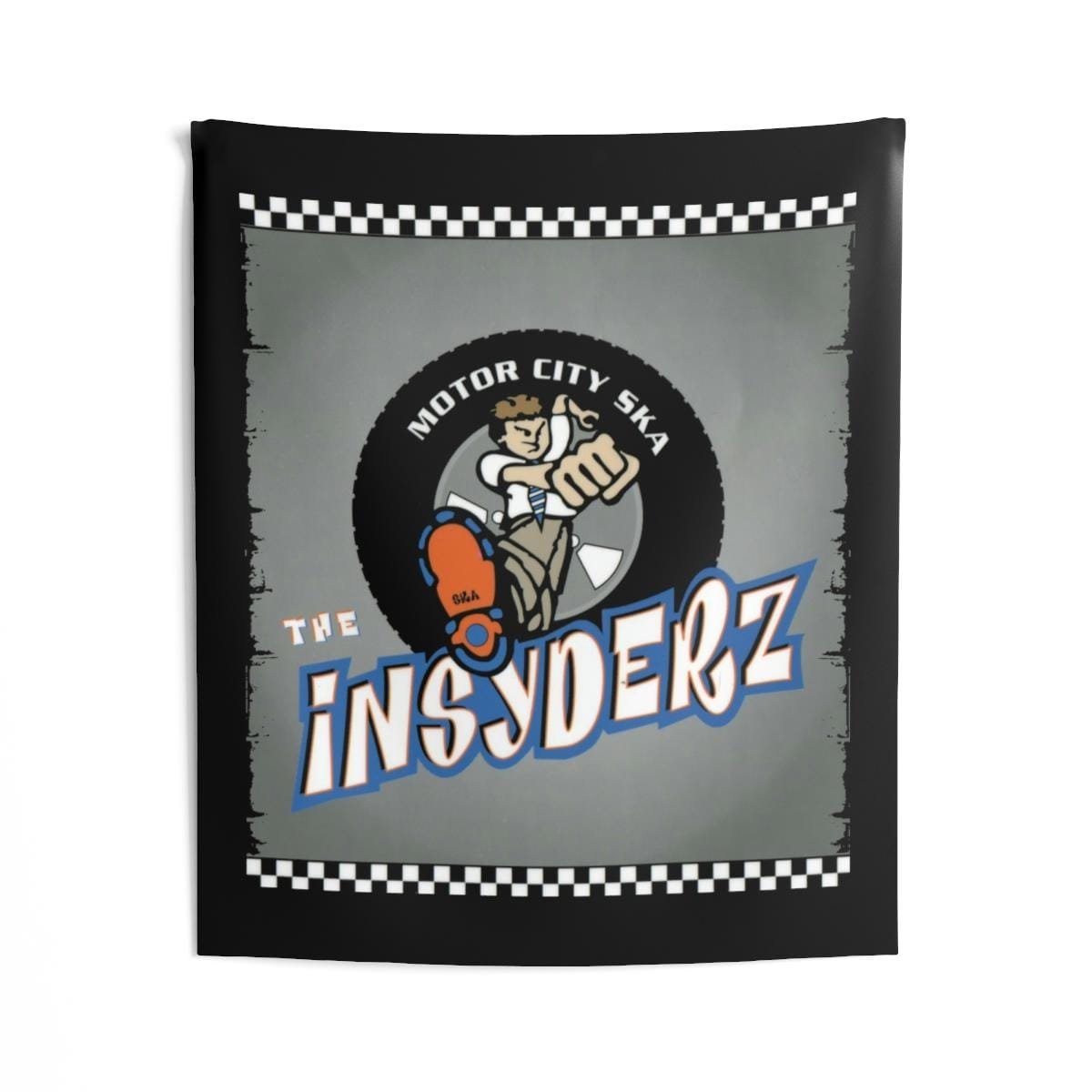 The Insyders - Motor City Ska Indoor Wall Tapestries - Image 3