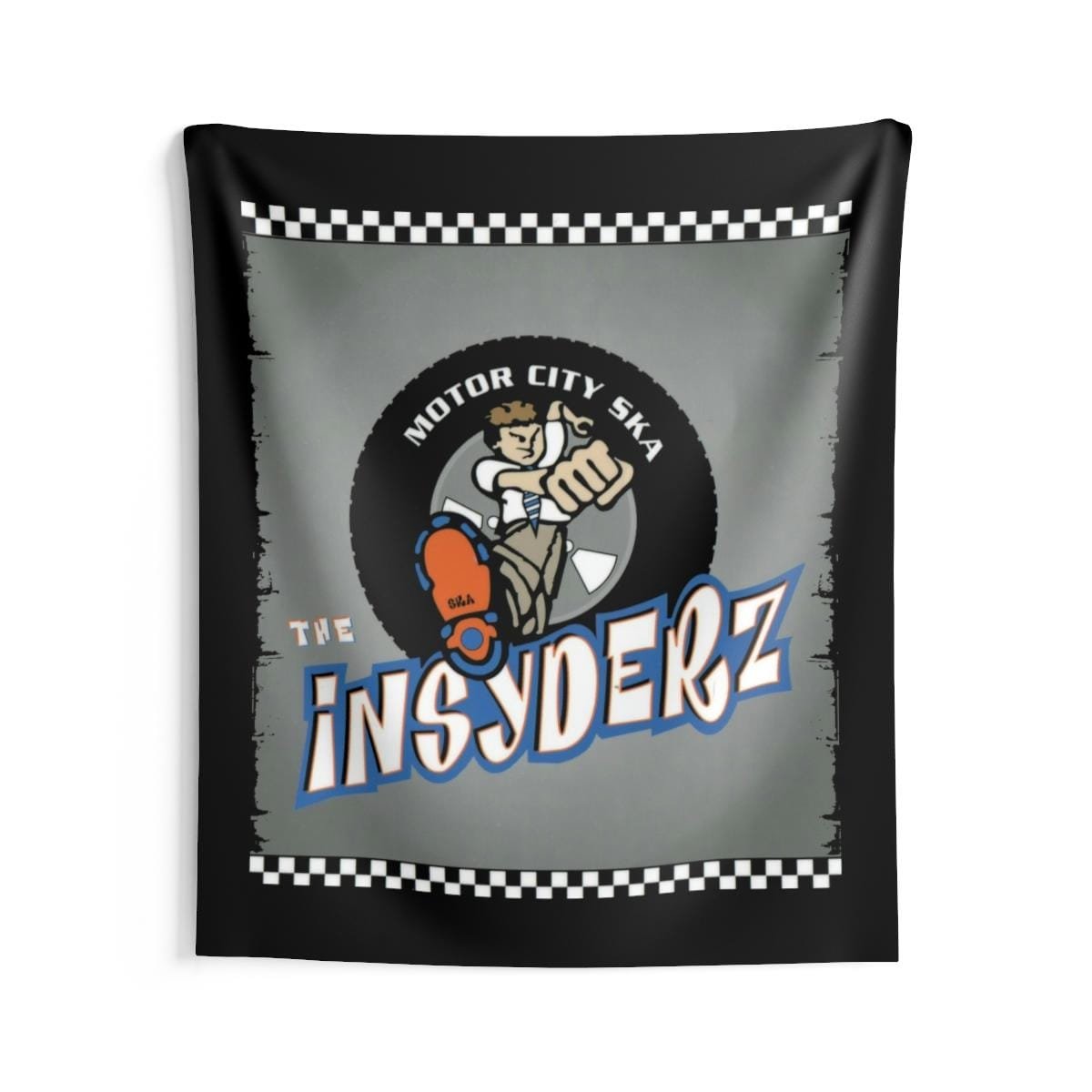 The Insyders - Motor City Ska Indoor Wall Tapestries - Image 4