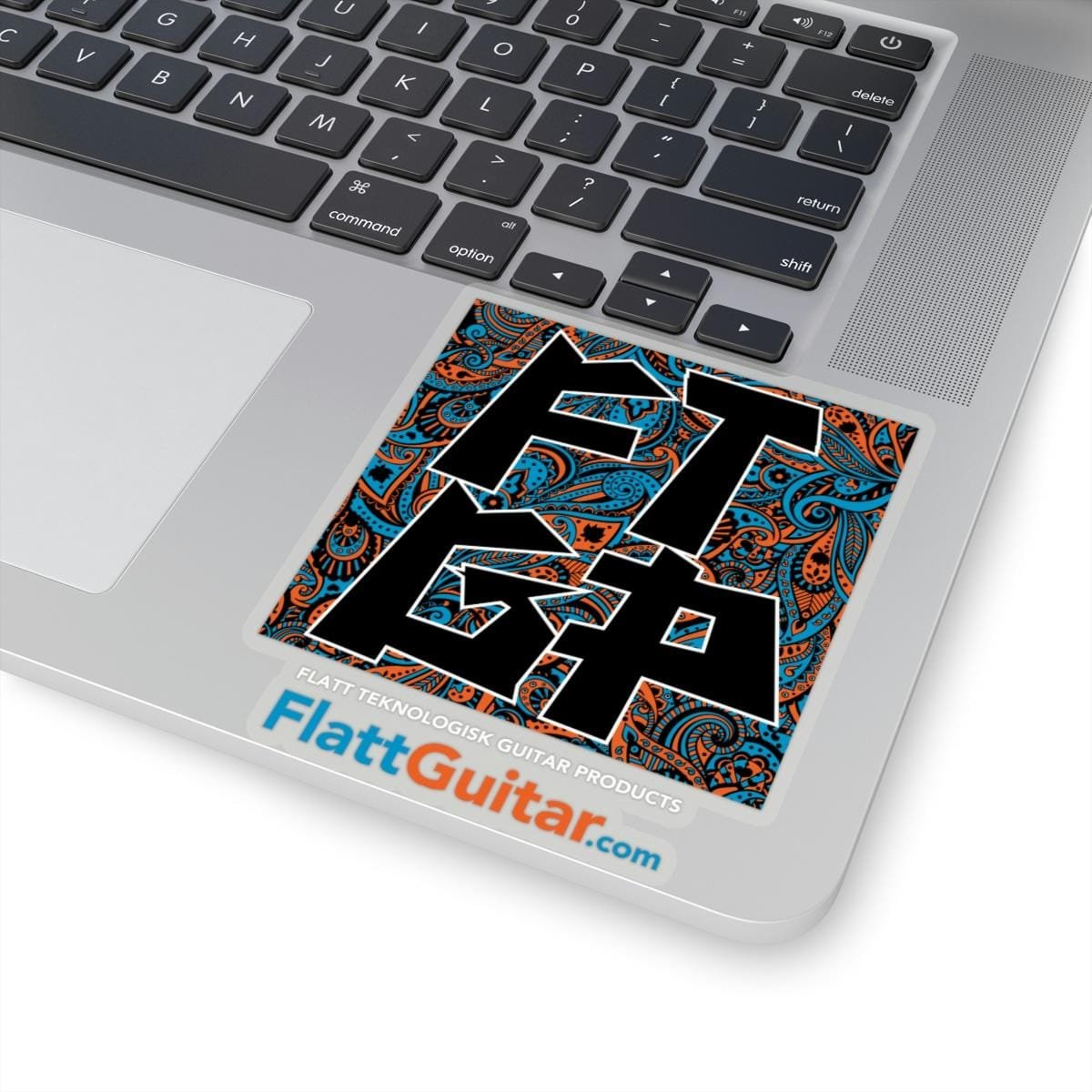 Flatt Teknologisk Guitar Products Paisley Die Cut Stickers - Image 8