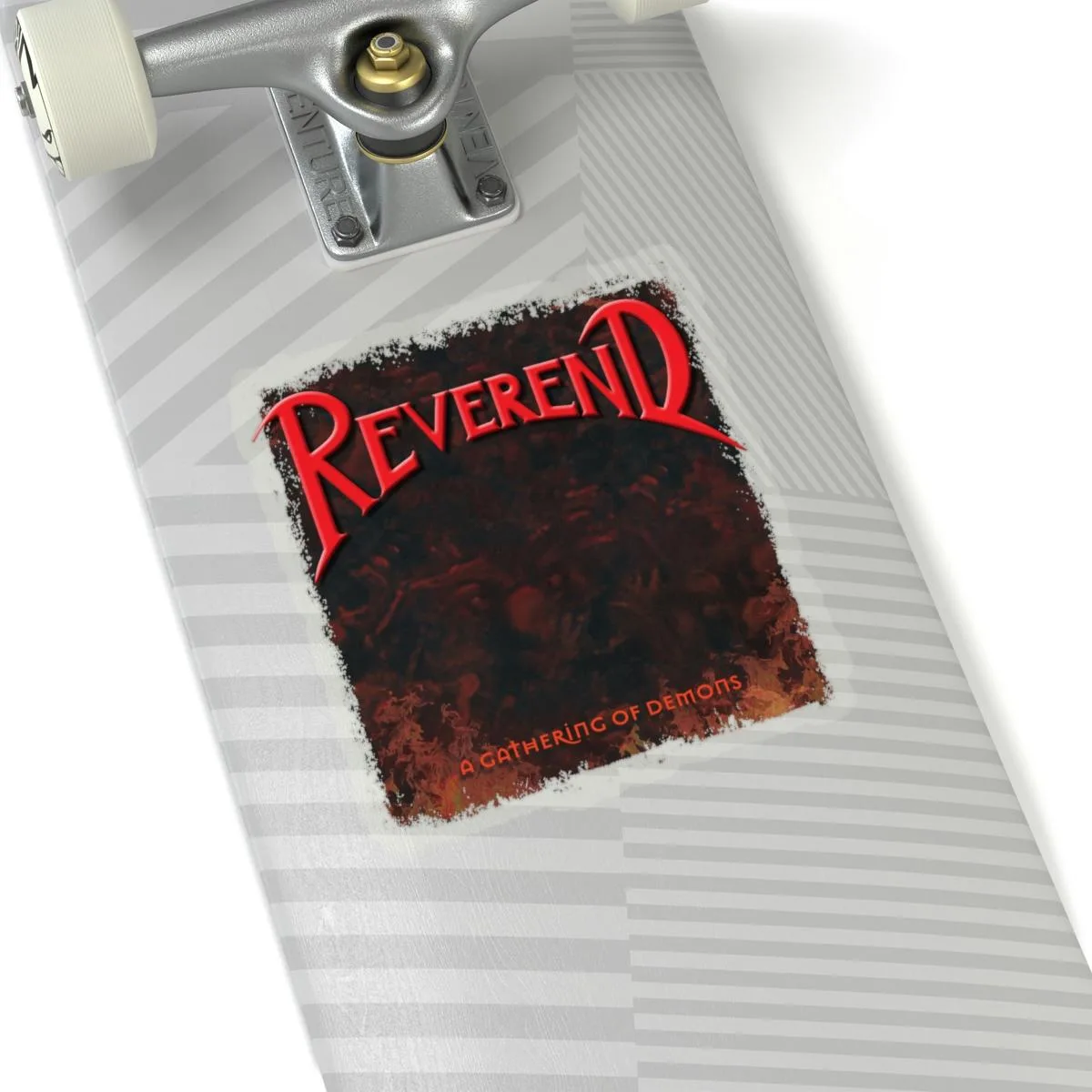 Reverend - A Gathering Of Demons New Cover Die Cut Stickers