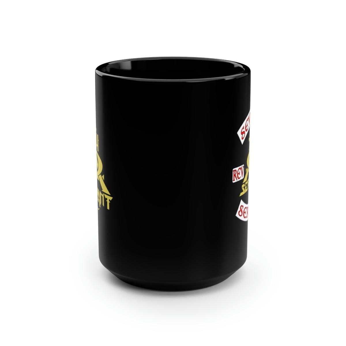 Seventh Servant Biker 15oz Black Mug - Image 2