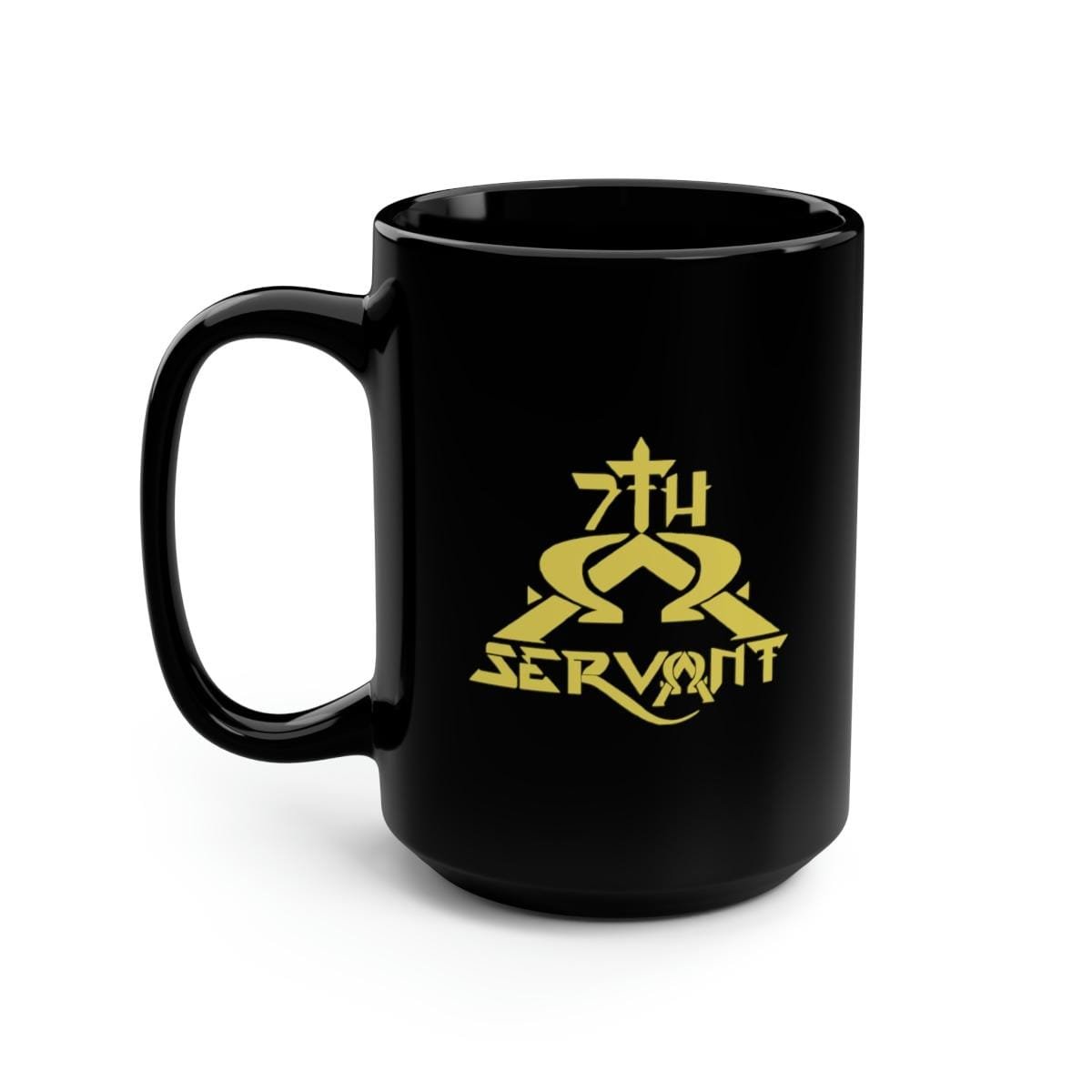 Seventh Servant Biker 15oz Black Mug - Image 5