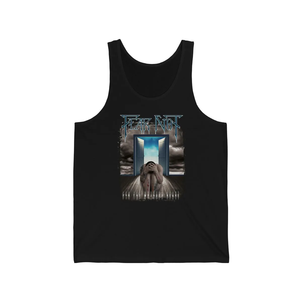 Fear Not - For The Wounded Heart Unisex Jersey Tank