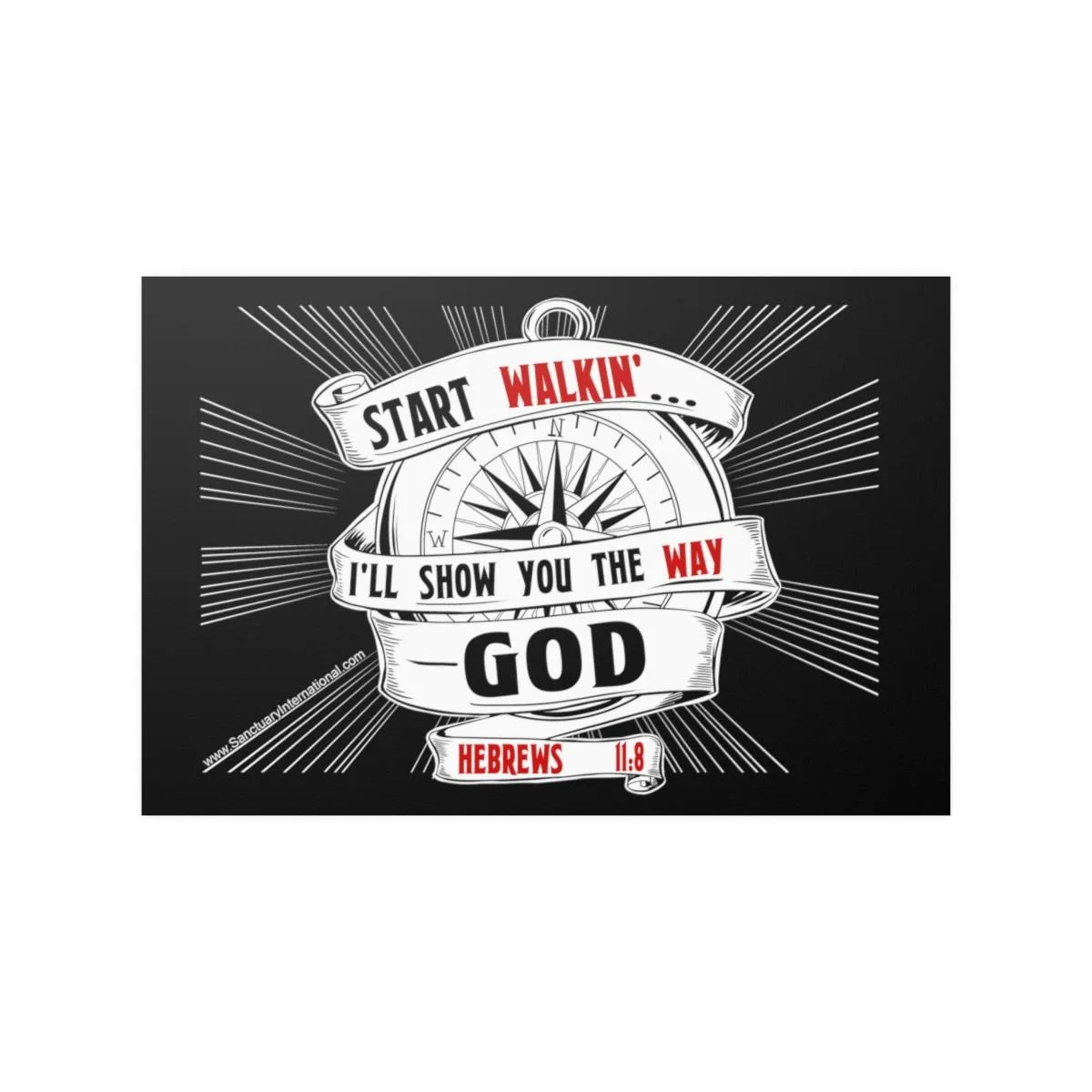 Sanctuary International - Start Walkin' Posters