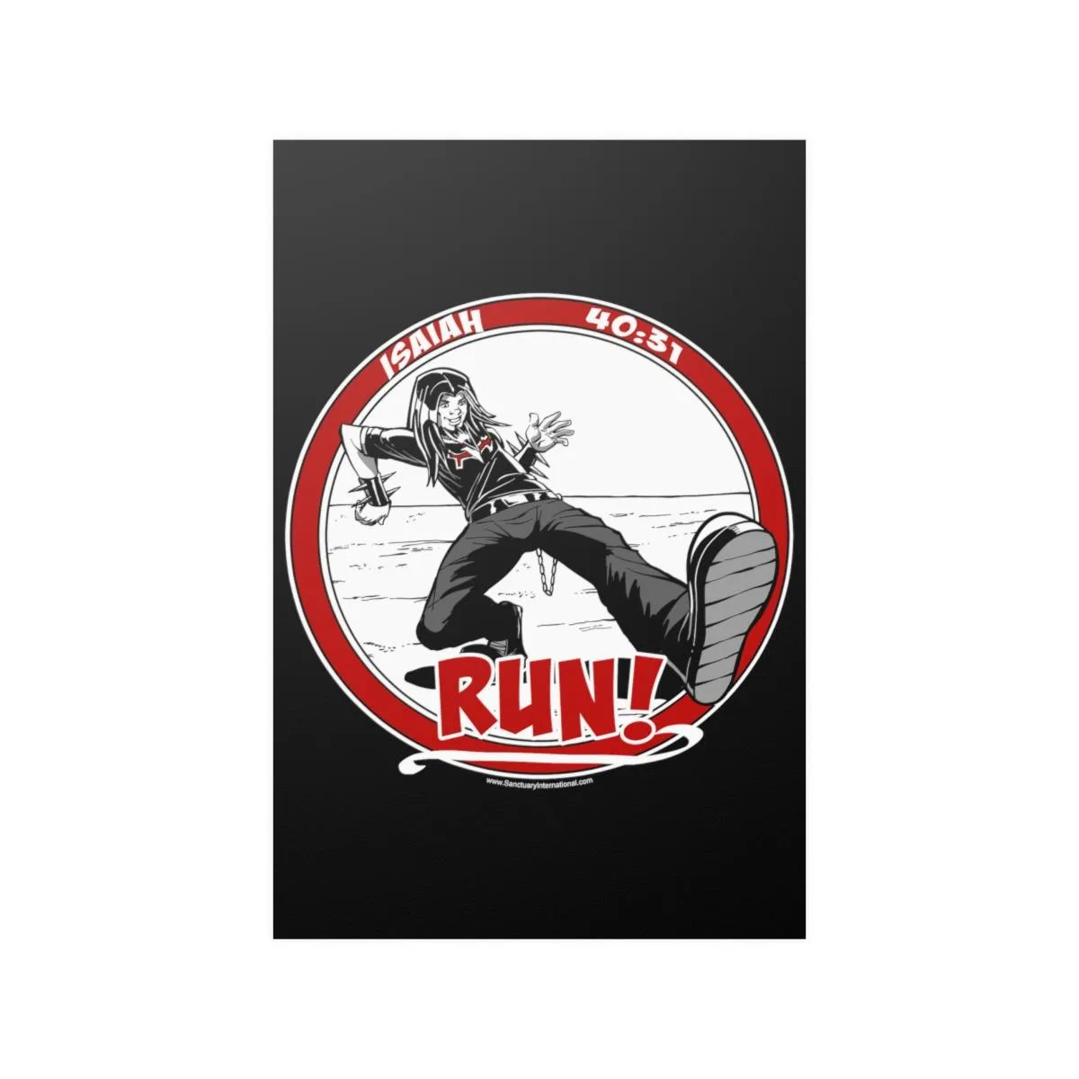 Sanctuary International - Run Posters