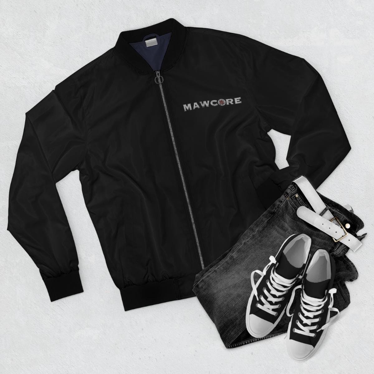 Mawcore Crest Bomber Jacket - Image 4