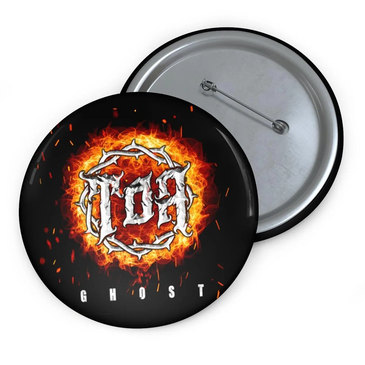 Testimony Of Apocalypse - Ghost Pin Buttons