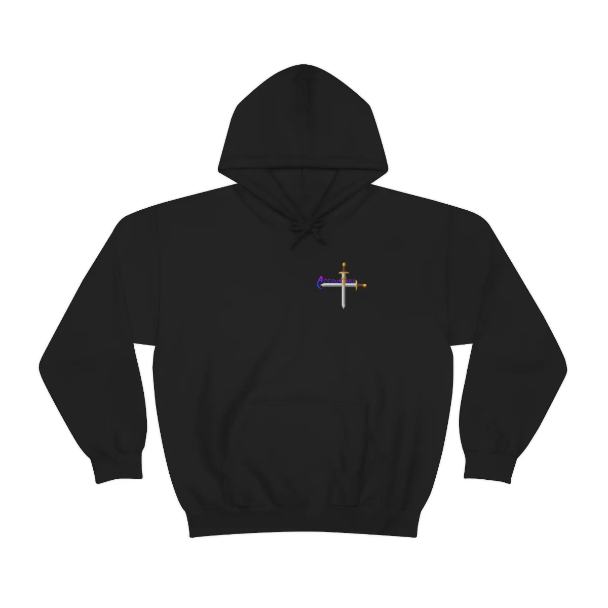 Accountable Pullover Hooded Sweatshirt (2-Sided)